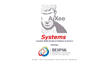 Tablet Screenshot of a-xee.com